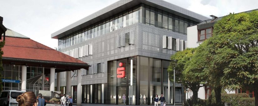 Sparkasse Erding bank building 2020-2021 Elektroinstallation – value 242.000 €